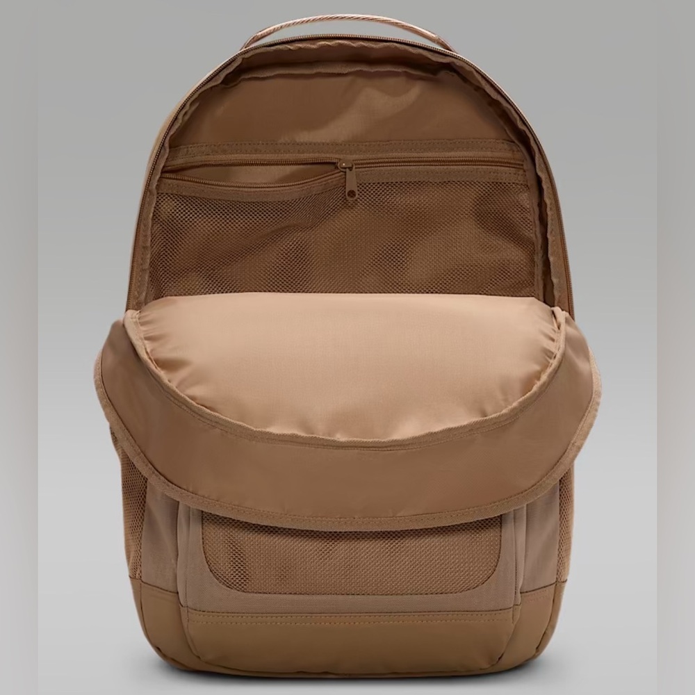 Jordan Beige Backpack with Black Logo - Picture 4 of 8